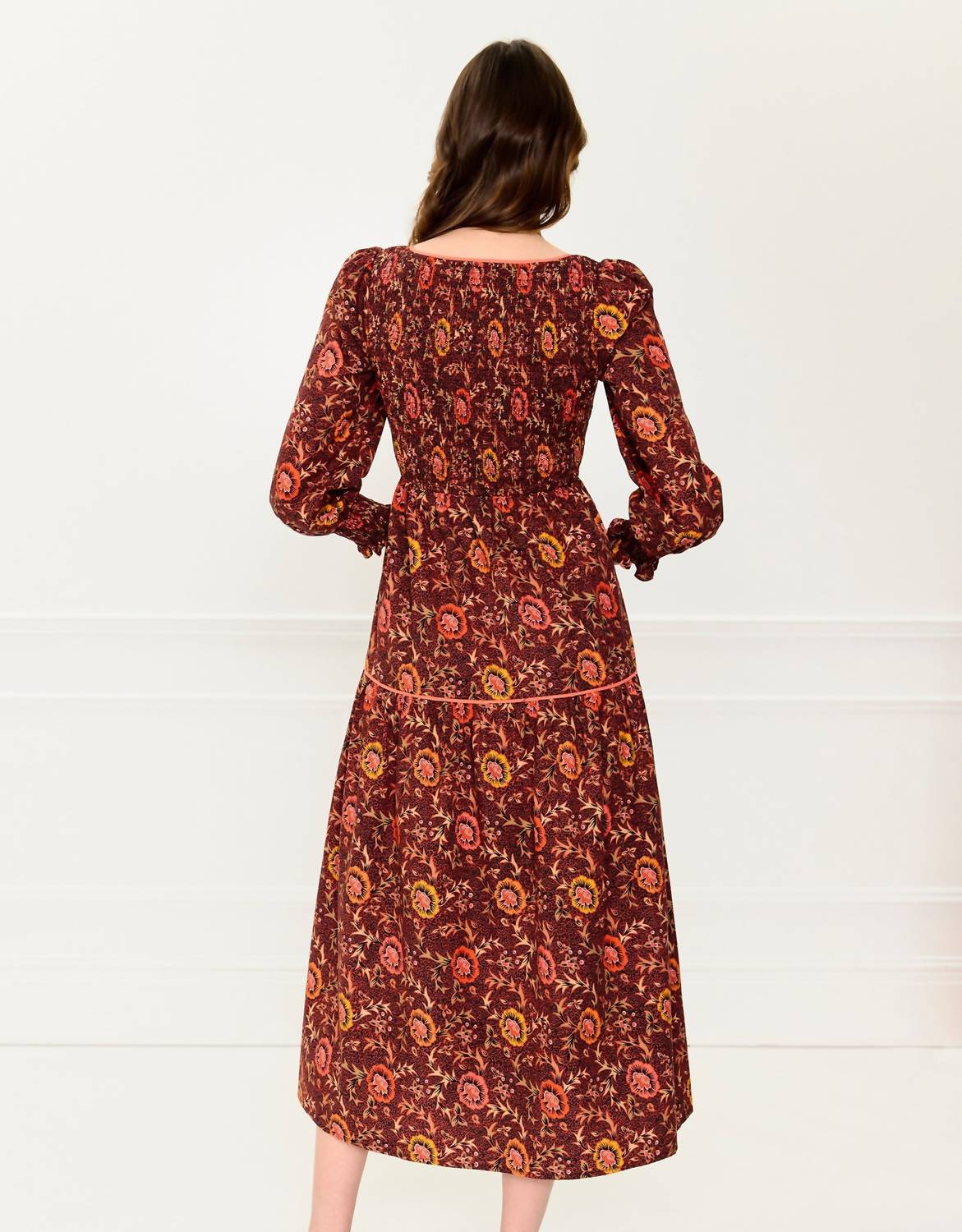 Pink City Prints - Rachel Midi Dress