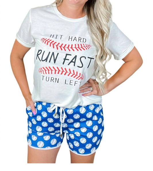 Jess Lea - Play Ball Baseball Shorts