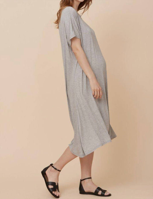 Liv Maternity - Jersey Asymmetrical Dress