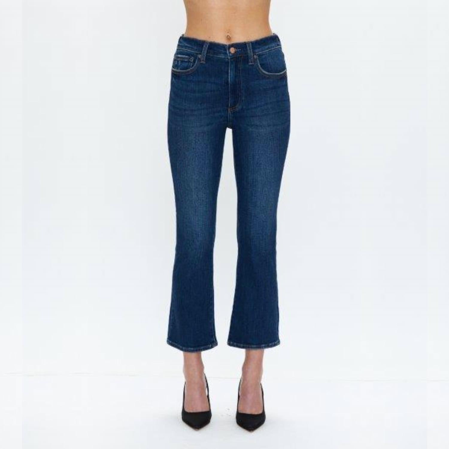 PISTOLA Lennon High Rise Crop Boot Pant in rosslyn - women's jeans