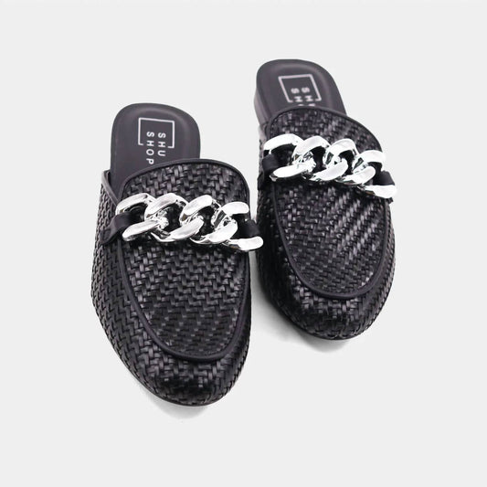 Shu Shop - Women's Alexis Woven Chain Mule