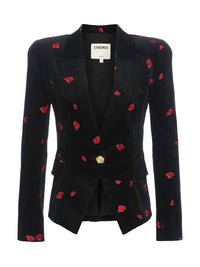 L'Agence - Kaisley Velvet Blazer