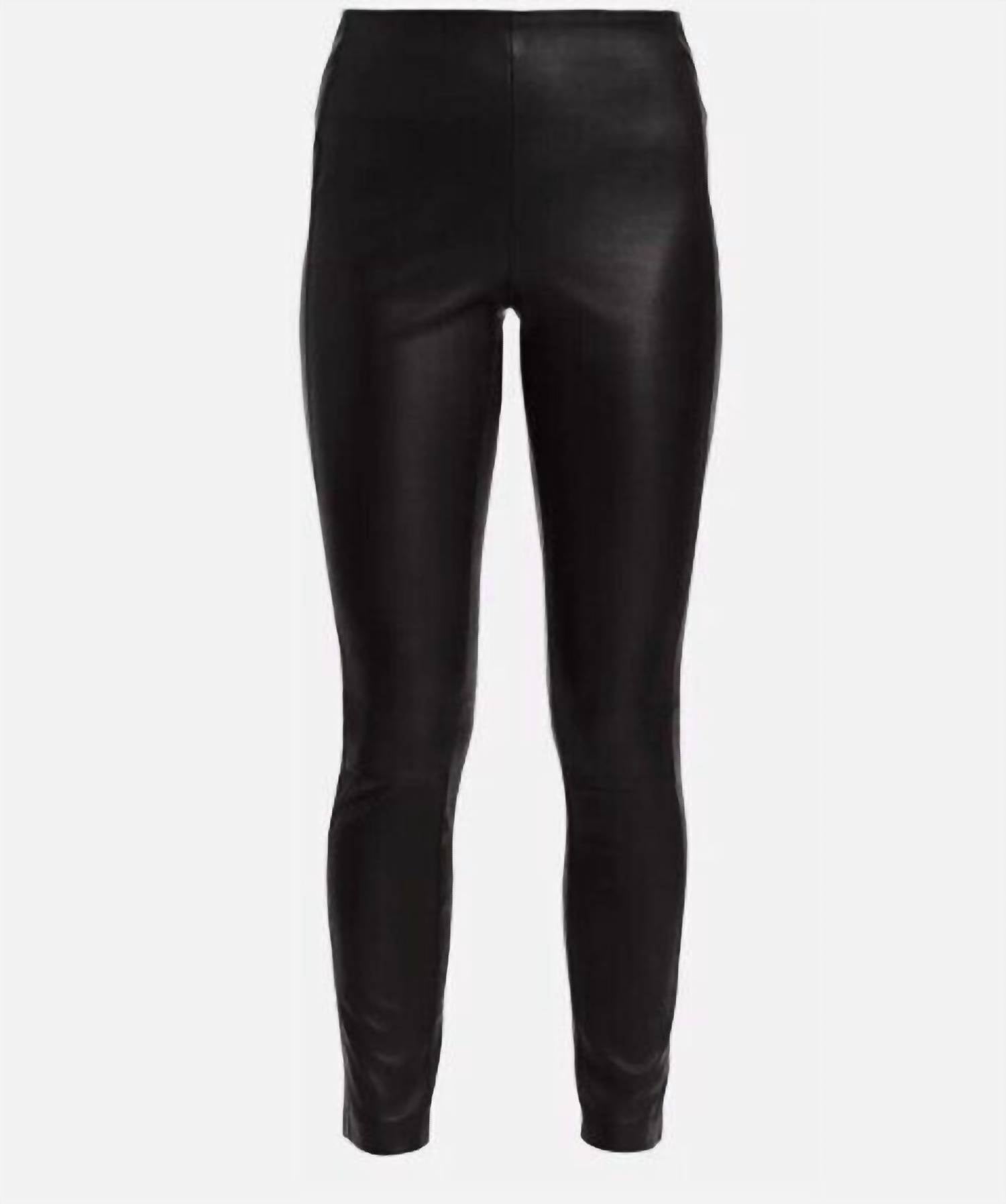 Rag & Bone - Simone Genuine Leather Slim Pants