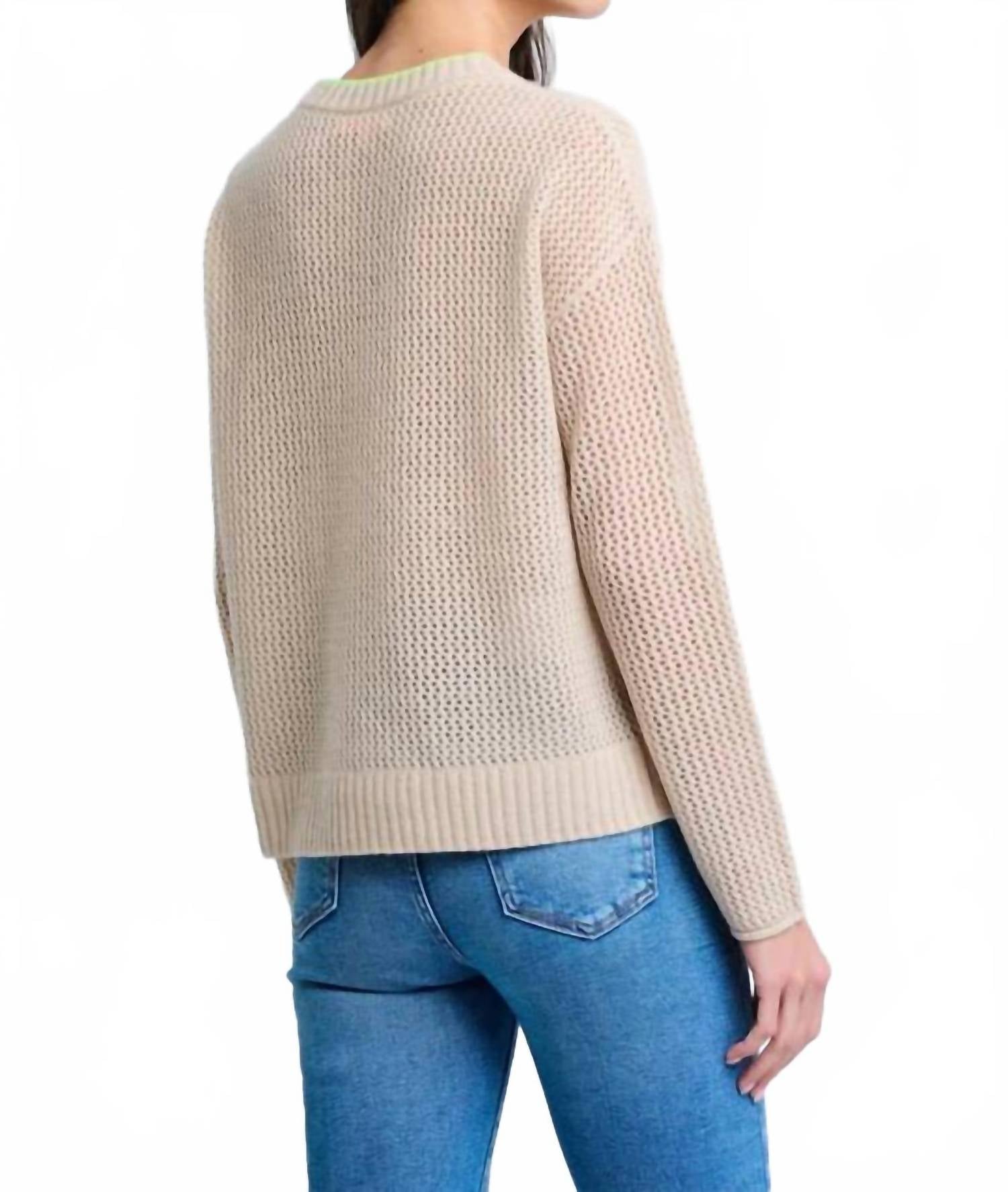 Lisa Todd - Open For Love Cashmere Sweater