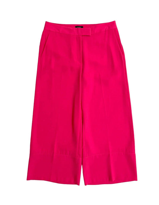 Halogen - Women's Wide Leg Crepe Culottes Cropped Pants