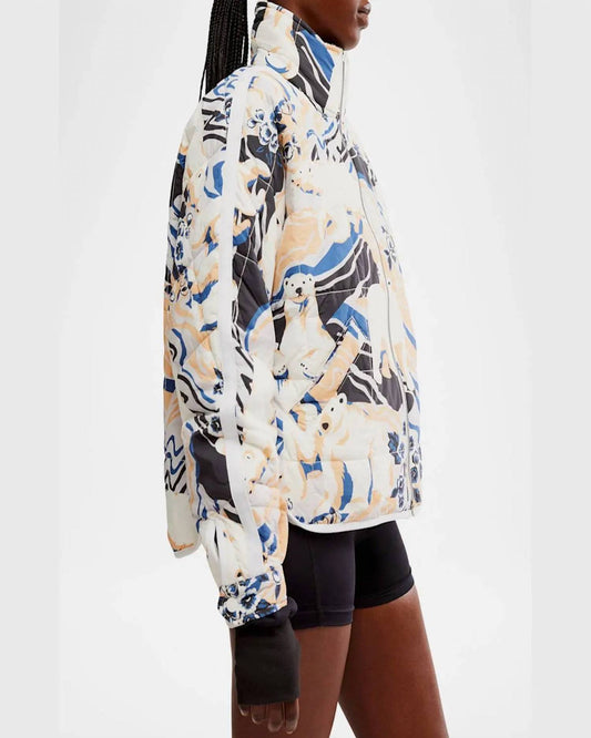 Free People - Polar Bear Graphic Puffer Jacket