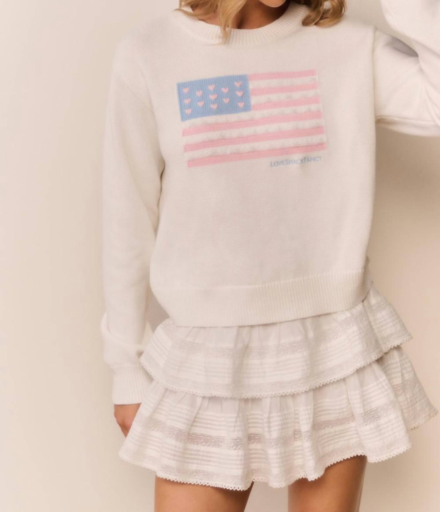 Loveshackfancy - Ty Heritage Flag Pullover