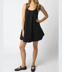 Olivaceous - Women's Ariel Sleeveless Swing Mini Dress