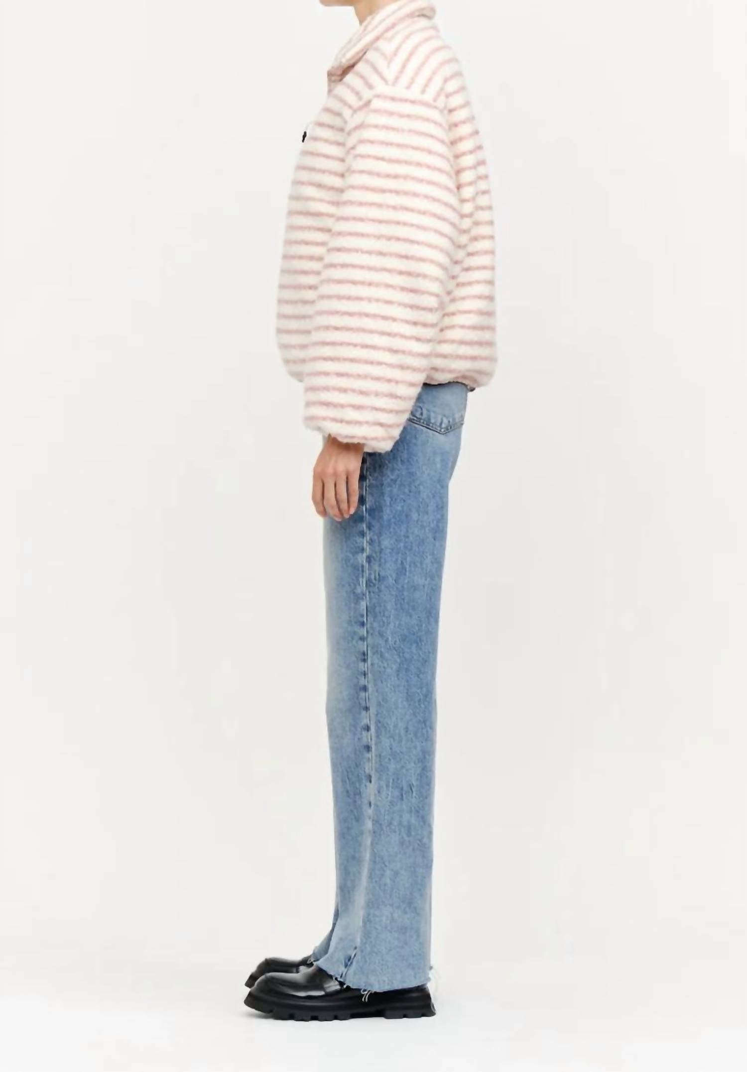 Sofie the Label Seraphina Jacket in blush - women's jacket - detail view