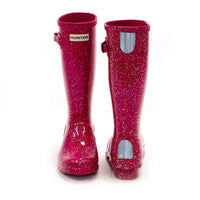 HUNTER Boys Giant Glitter Rain Boots in thrift 1 - kids' shoe - view 4