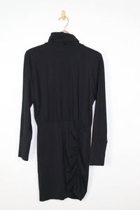 Bobi - Women's Turtleneck Dolman Dress
