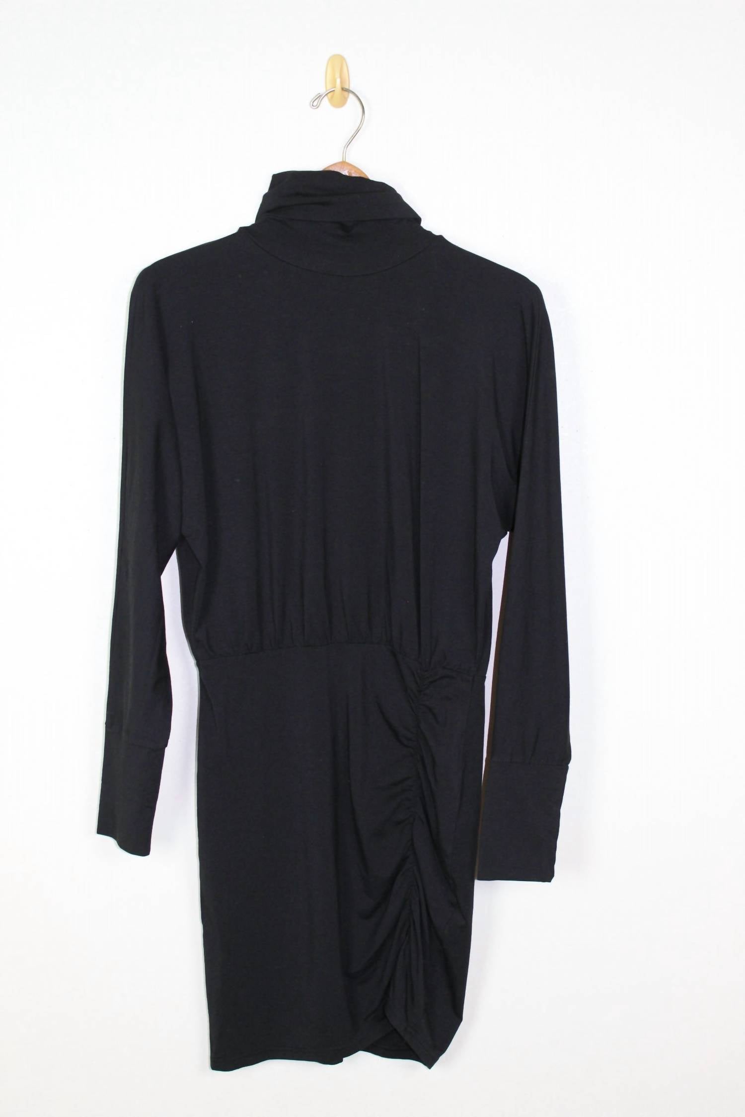 Bobi - Women's Turtleneck Dolman Dress
