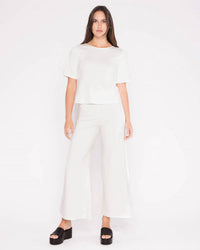 Ripley Rader - EXTENDED PONTE KNIT SHORT SLEEVE TOP