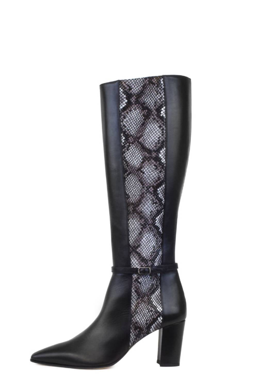 Amalfi By Rangoni - Istria Pointed Toe Knee High Boot- Medium Width