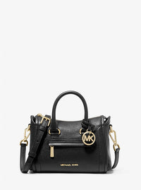 Michael Kors - Women's Carine Extra-small Pebbled Leather Satchel Bag