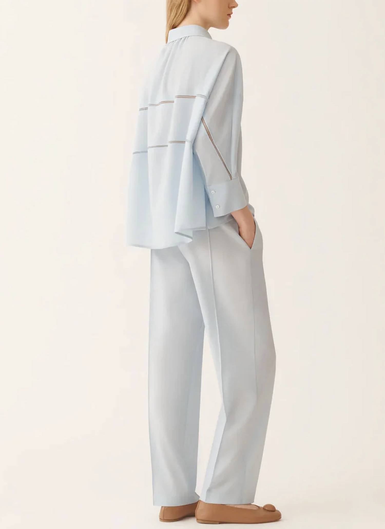 Fabiana Filippi - Cropped Bistretch Shirt