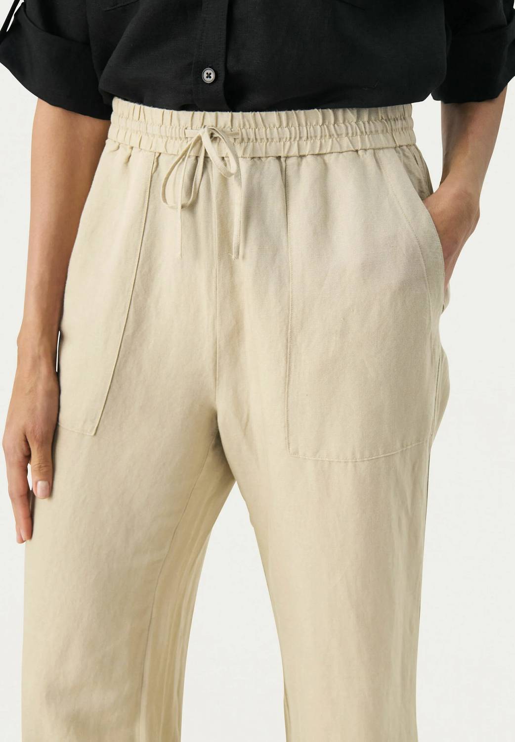 Part Two Eniolas Trousers in white pepper - women's pants - view 4