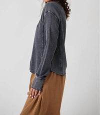 Free People - Ashton Zip Thermal Sweater