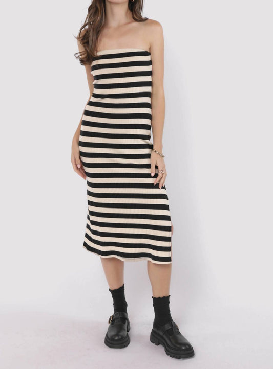 Sadie & Sage - Soul Sisters Strapless Midi Dress