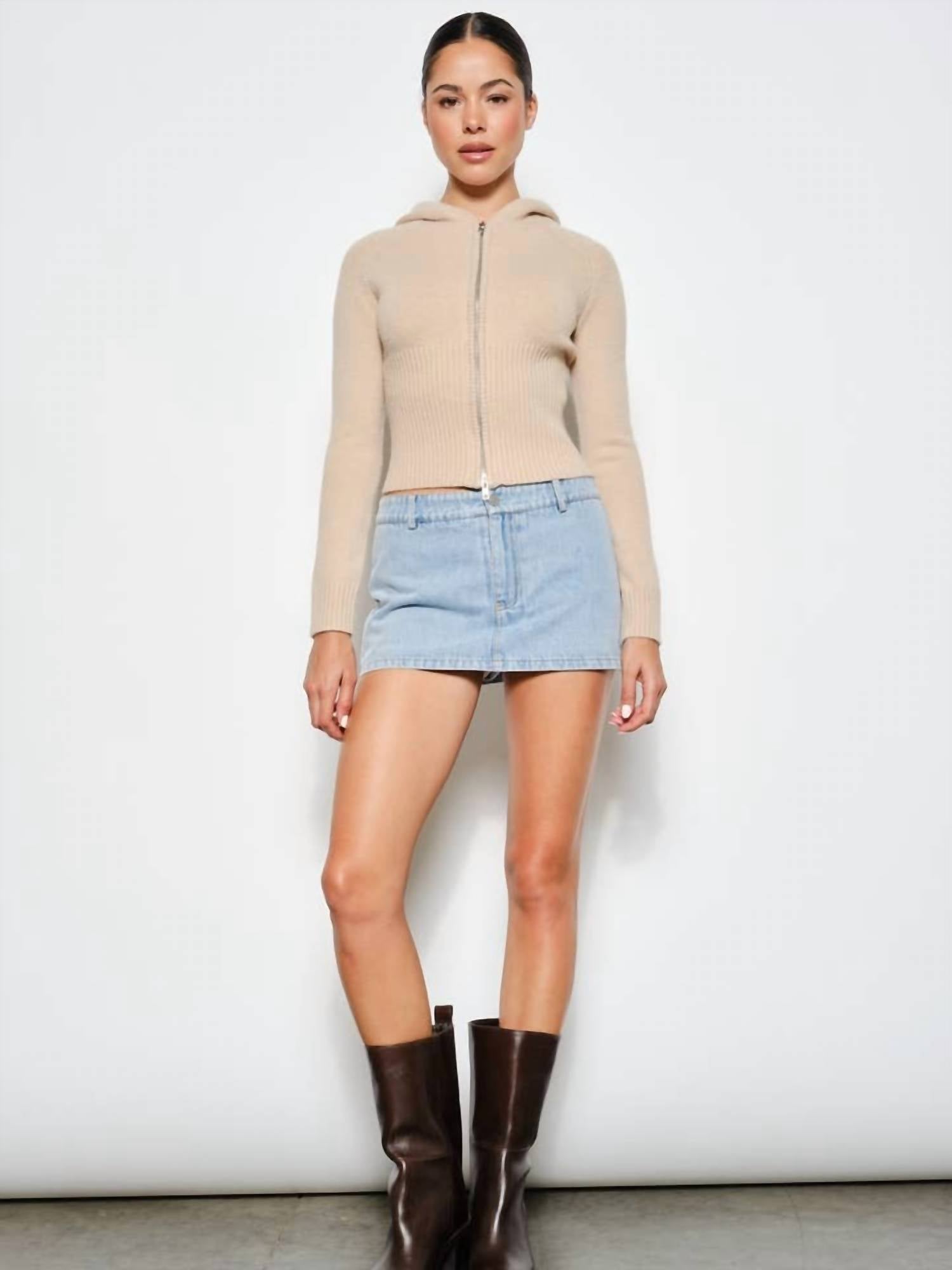 Pretty Garbage - Renee Zip Cardigan