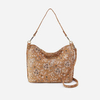 HOBO Women's Pier Leather Shoulder Bag in country road bloom - women's bag