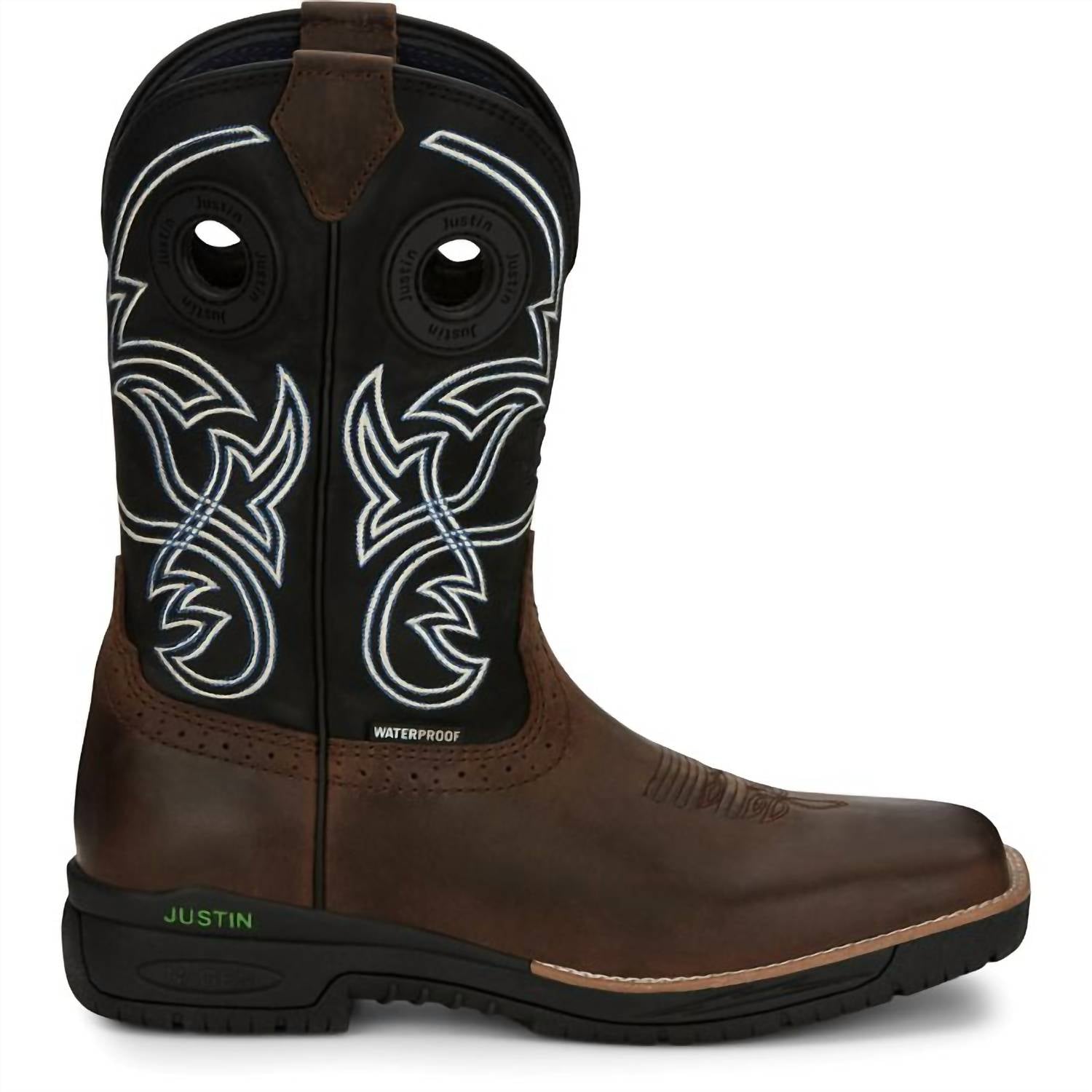 Justin Boots - Men's Nitread Waterproof Toffee Boot