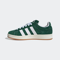 adidas Men’s Originals Campus 00’s Sneakers in dark green cloud white off white - men's sneaker - detail view