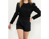 Thml - Nights In Paris Long Sleeve Top