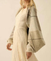 Promesa - Anna Argyle Jacguard Knit Cardigan Shrug