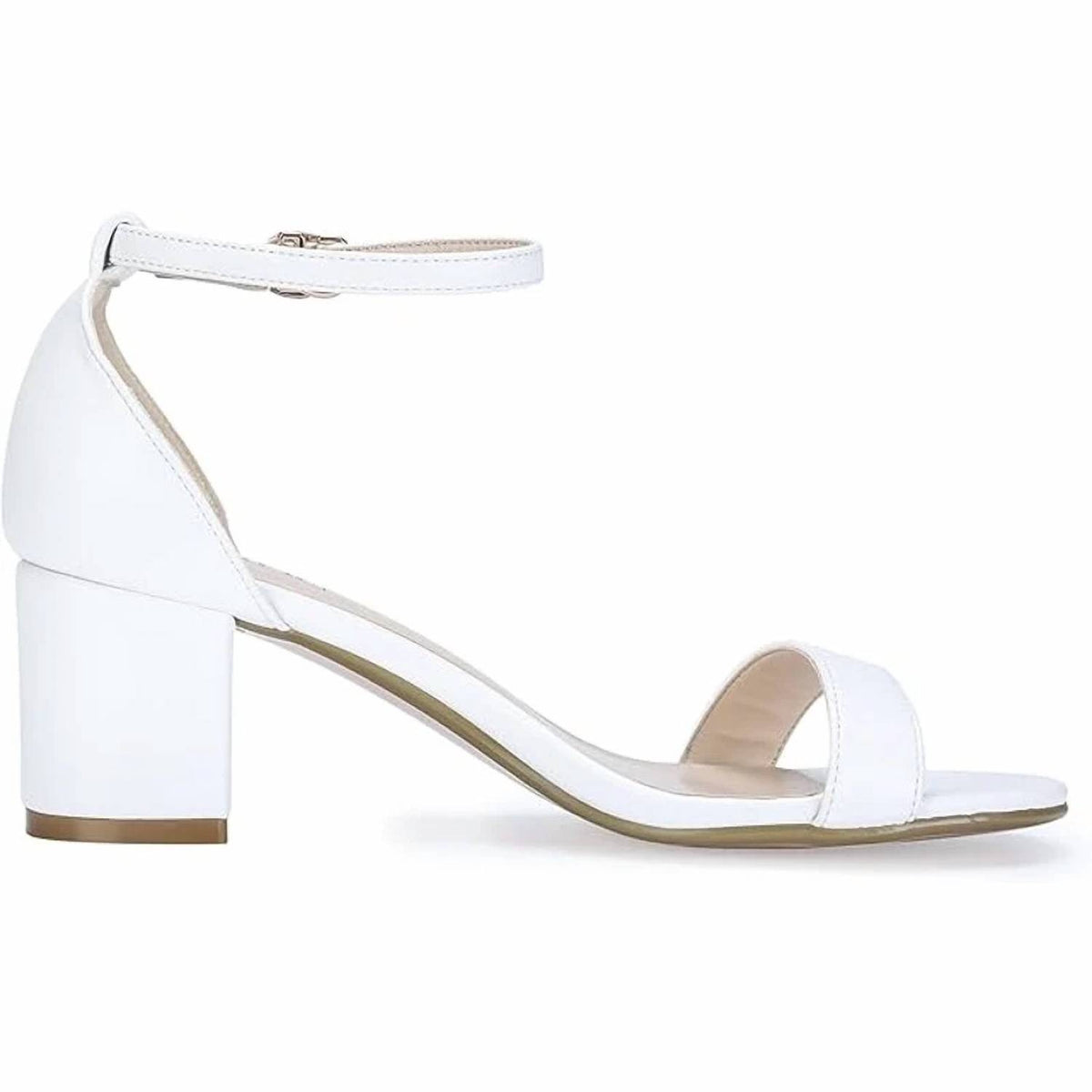 Idifu - Women's Chunky Heel Open Toe Sandals