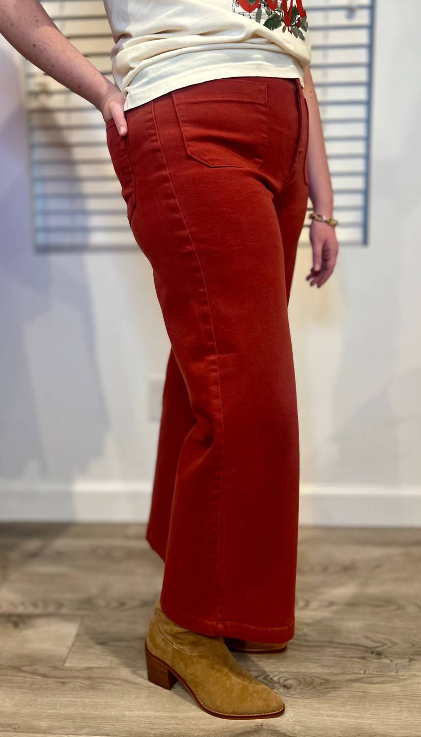 Coquette - Wide Leg Jeans