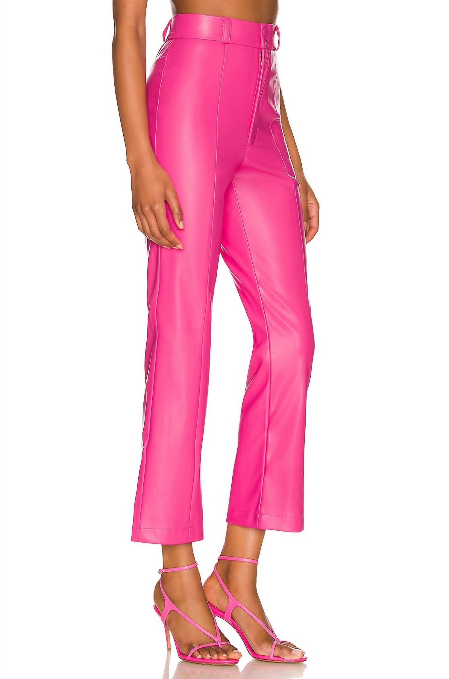 Bardot - Faux Leather Pant