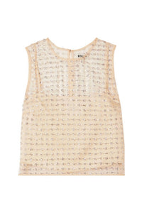 Staud - Seraphina Sleeveless Cropped Tank Top