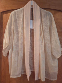 Rosemunde - Women's Sheer Silk Open Jacket