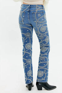 Driftwood - Kelly Embroidered Bootcut Jeans