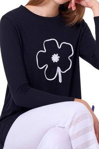 French Kyss - Flower Detail Top