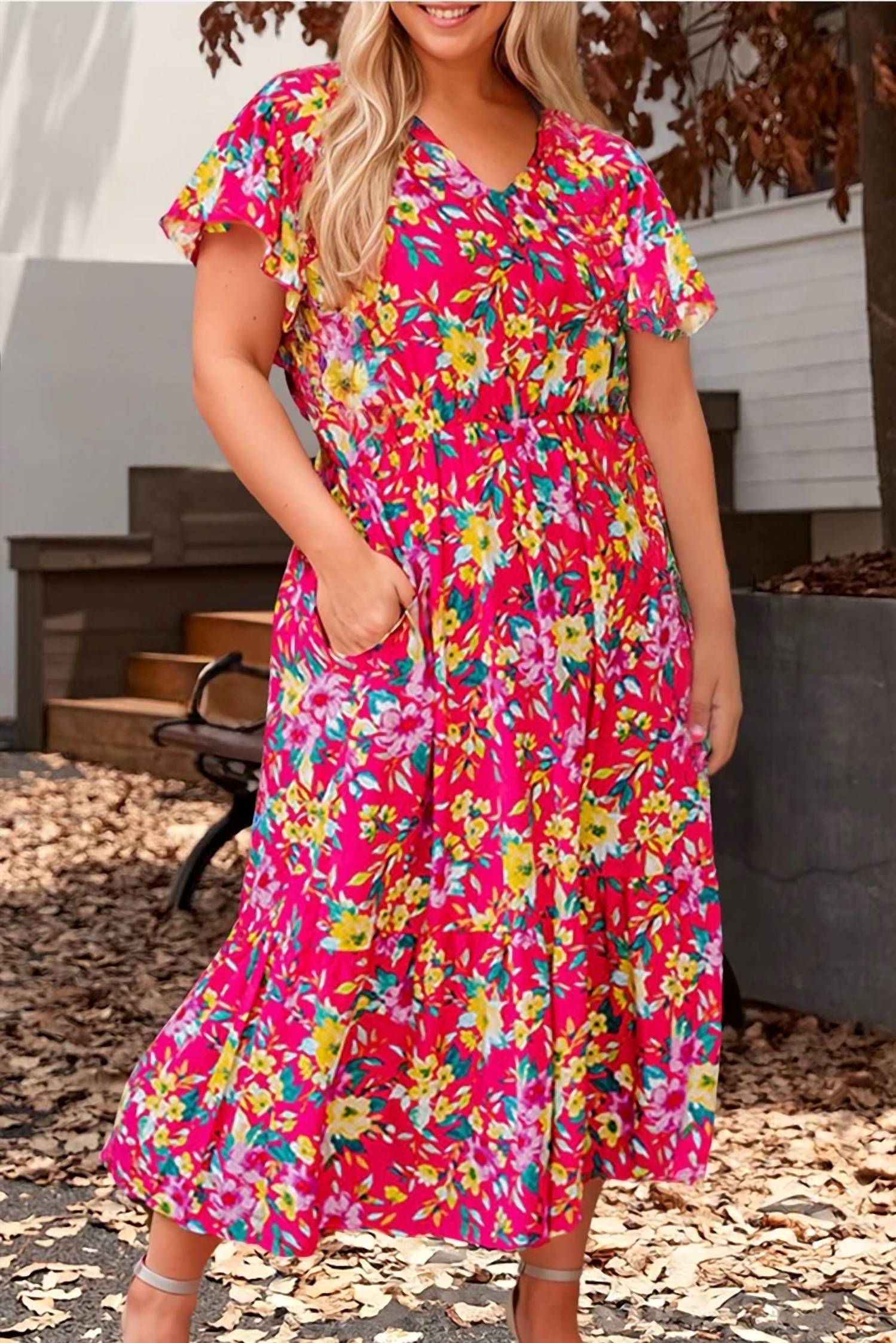 66Disco - Field Of Flowers Dress