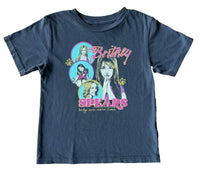 ROWDY SPROUT Britney Spears Tee in black - kids' t-shirt - detail view