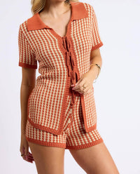 Sage The Label - Through The Canyons Knit Shorts
