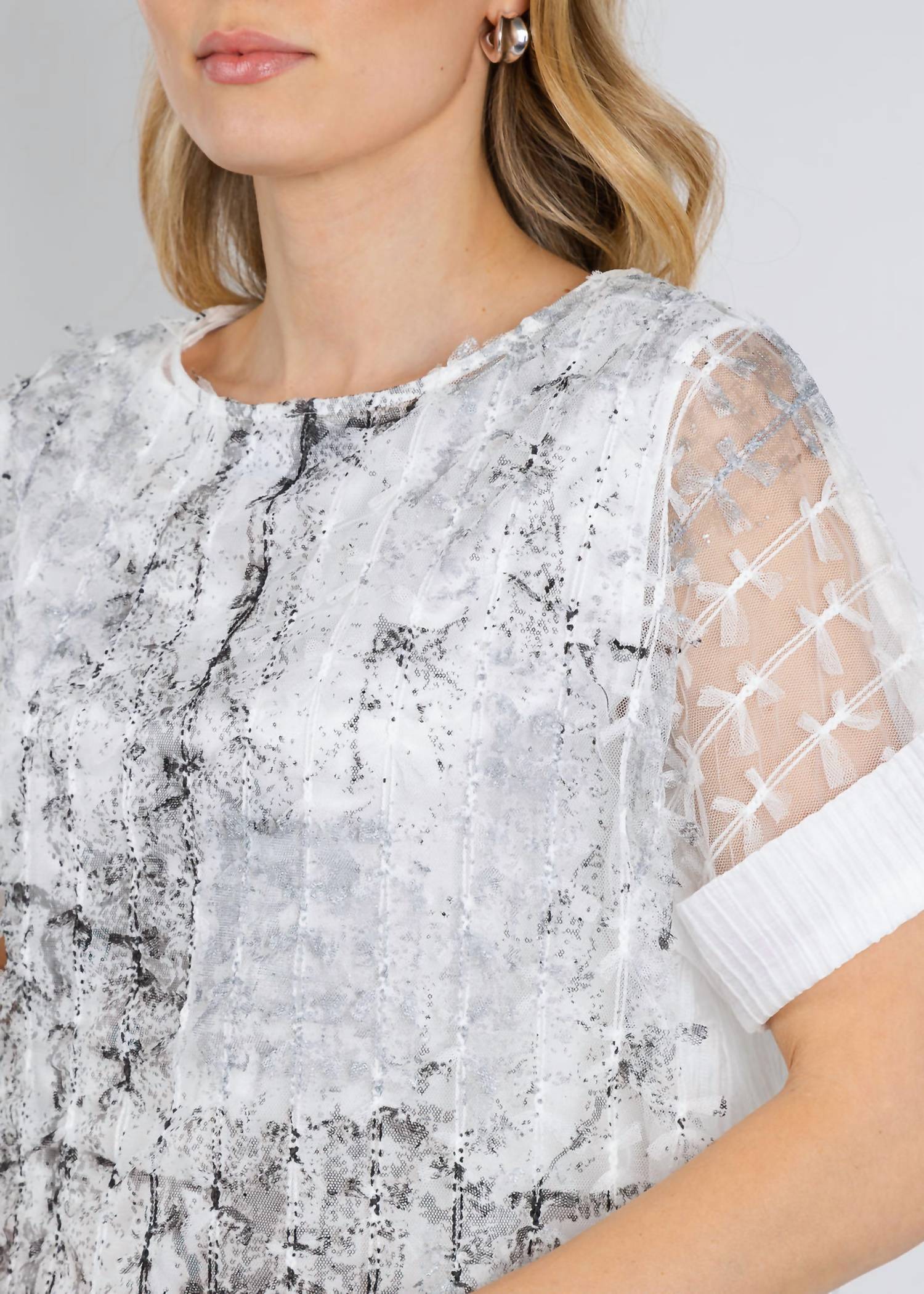 Terra - Abstract Paint Top