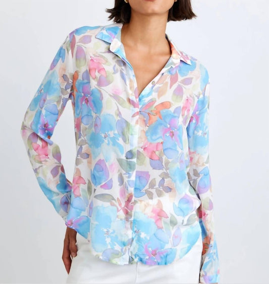 Bella Dahl - Hipster Floral Shirt