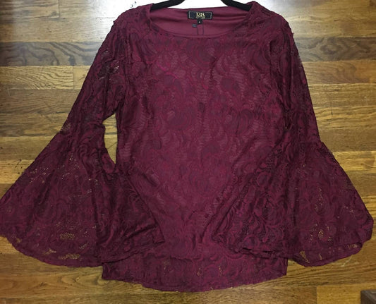 Lace Bell Sleeve Top