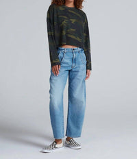Askk Ny - Cropped Long Sleeve Tee