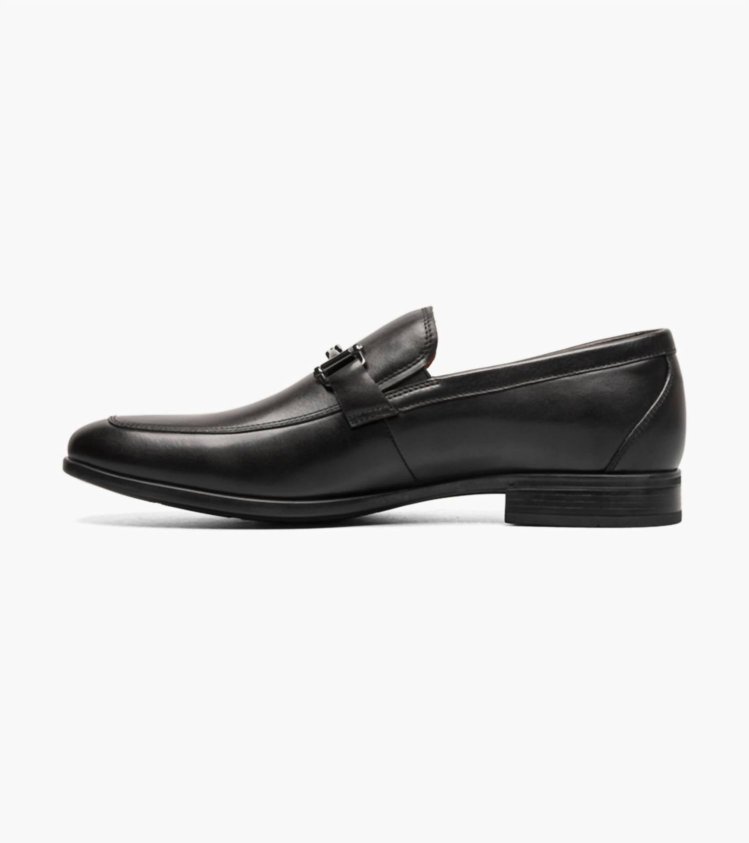 Florsheim Men's Zaffio Moc Toe Bit Loafer in black - men's loafer - view 4
