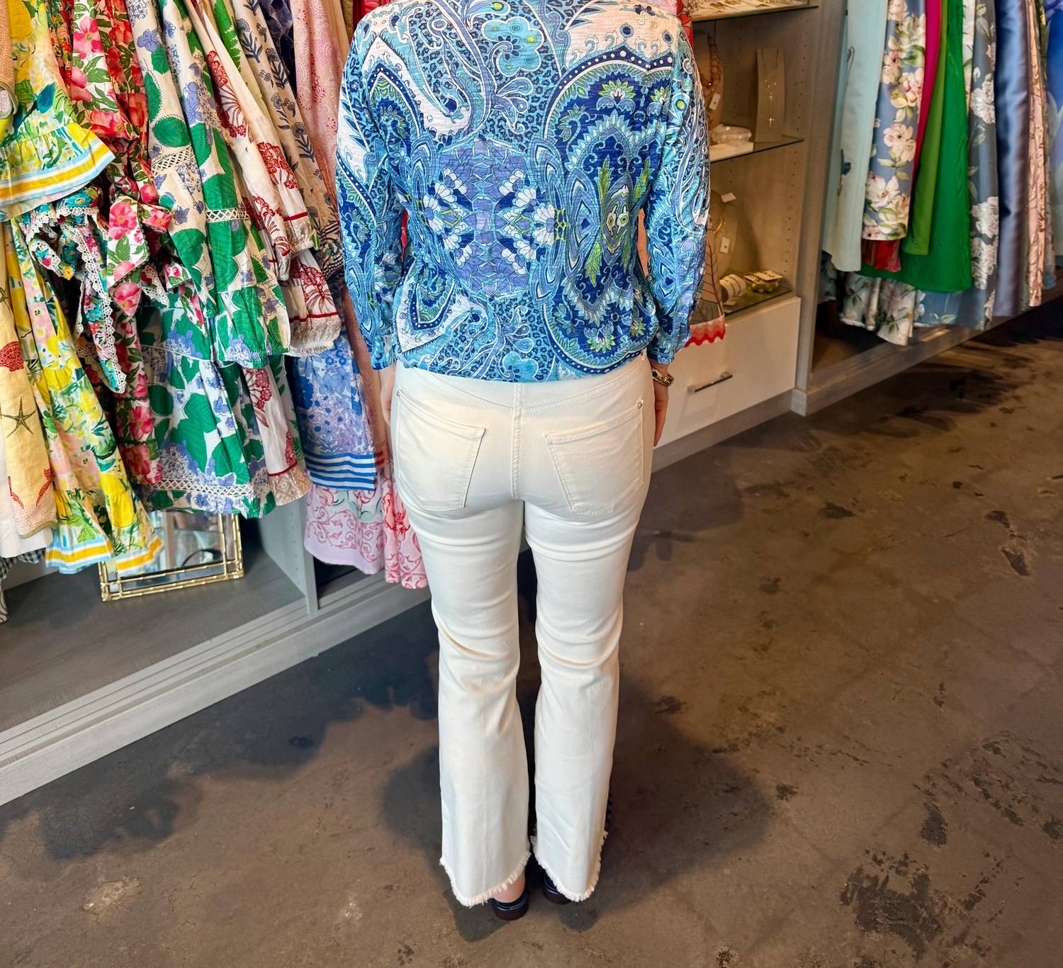 David Cline - Crushed Three Quarter Sleeve Polo Shirt