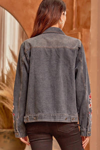 Andree By Unit - Lovely Visions Flower Embroidered Jacket