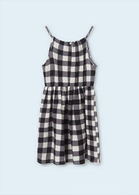 Mayoral - Kid's Gingham Crinkle Dress