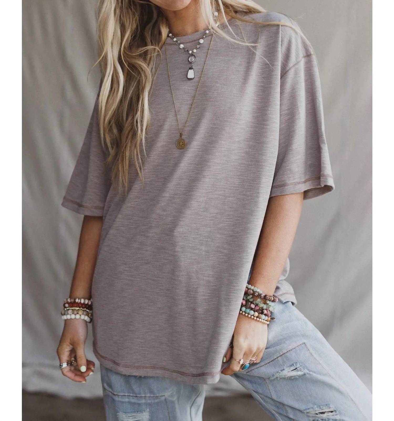 Three Bird Nest - Zinaya Short Sleeve Top