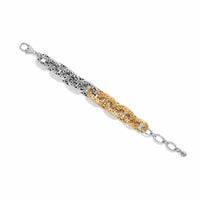 Brighton Women's Contempo Linx Duo Bracelet in silver - women's item - detail view