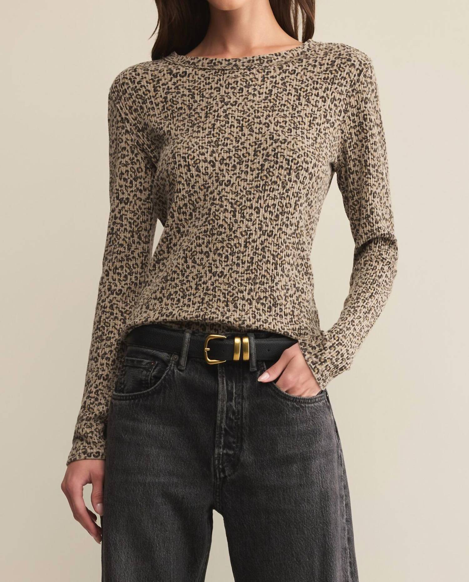 Z Supply - Arlet Animal Mini Thermal Top